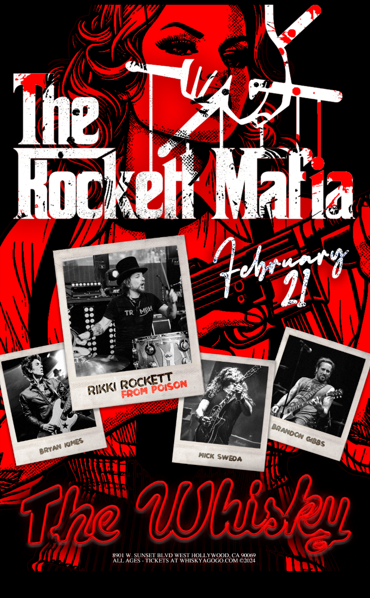 The Rockett Mafia featuring Rikki Rockett of Poison, American Jetset, Circle the Earth, Kryolith, Dario Spark, Ghost of You, Later Daze