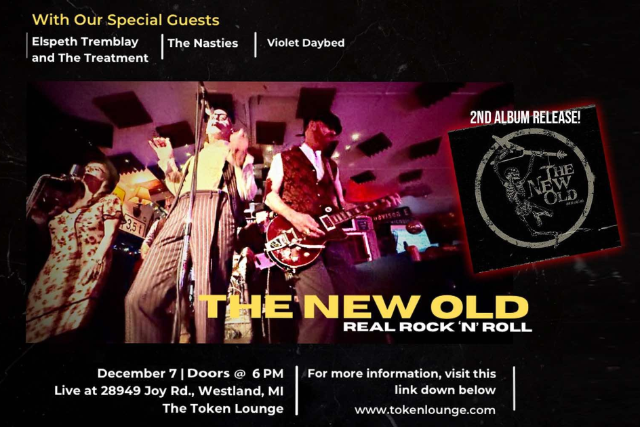 The New Old • Elspeth Trembly & The Treatment • The Nasties • Violet Daybed at The Token Lounge – Westland, MI