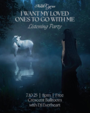 OFFICIAL NOAH CYRUS ALBUM LISTENING PARTY!