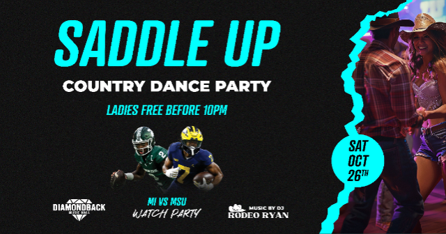 Monroe, Michigan Events Saddle Up Country Dance Party! (MSU