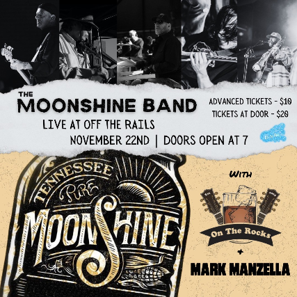 The Moonshine Band at Off The Rails Music Venue – Worcester, MA