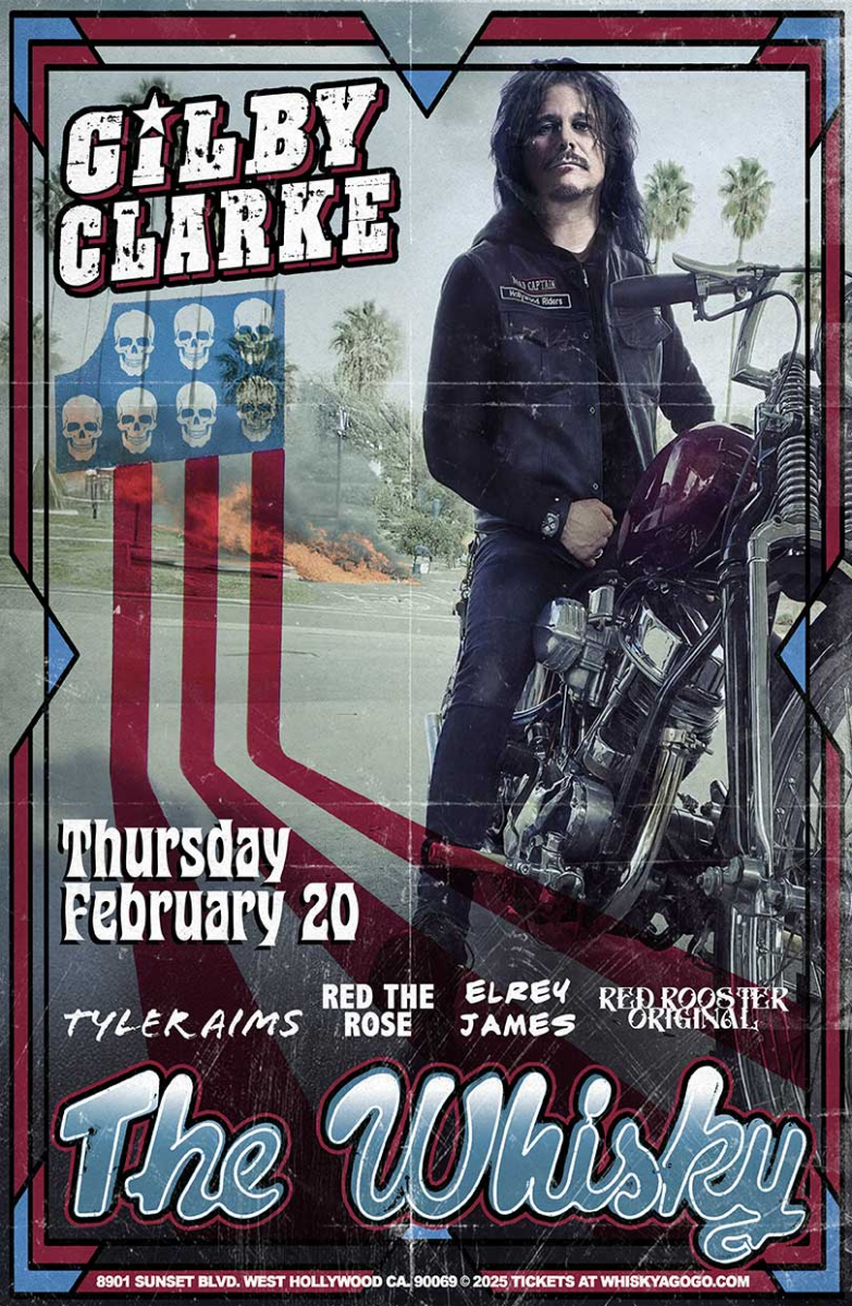 Gilby Clarke, Red the Rose, Elrey James, Red Rooster Original