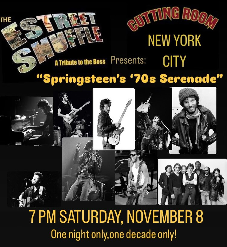 The E Street Shuffle presents: Springsteen's '70s Serenade