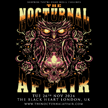Tickets for The Nocturnal Affair | TicketWeb - The Black Heart in
