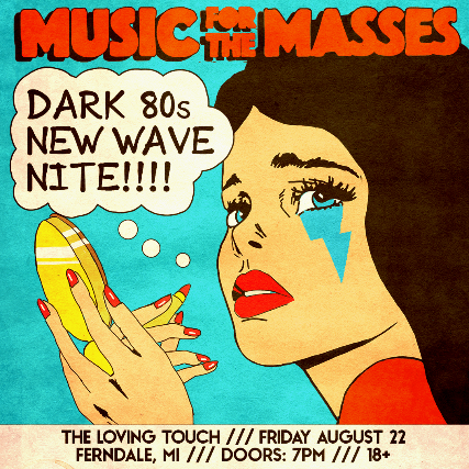 Music for the Masses: Dark 80’s New Wave Nite at The Loving Touch – Ferndale, MI