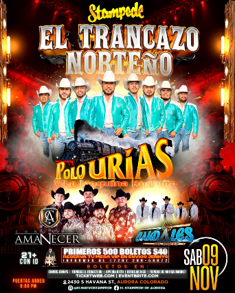 POLO URIAS – CONJUNTO AMANECER at Stampede – Aurora, CO