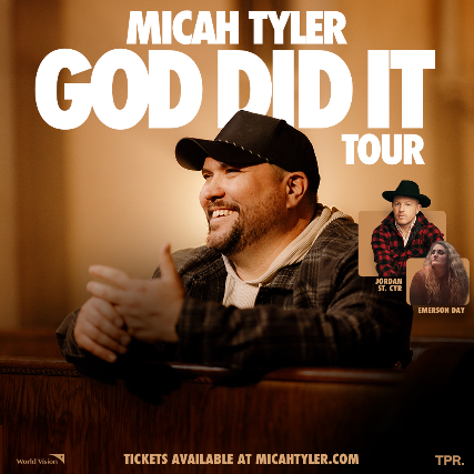 God Did It Tour with Micah Tyler ft. Jordan St. Cyr & Emerson Day - Longview, TX