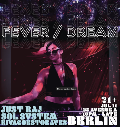 Image of FEVER/DREAM - Just Raj • Sol System • Riyagoestoraves