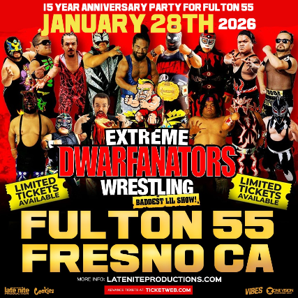 EXTREME DWARFANATORS WRESTLING