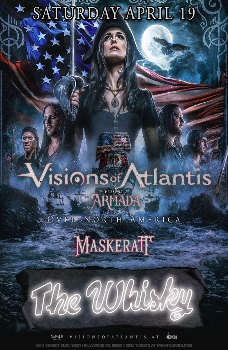 Visions of Atlantis, Seraina Telli, Maskeratt, Wither, Anthea, Mourning High