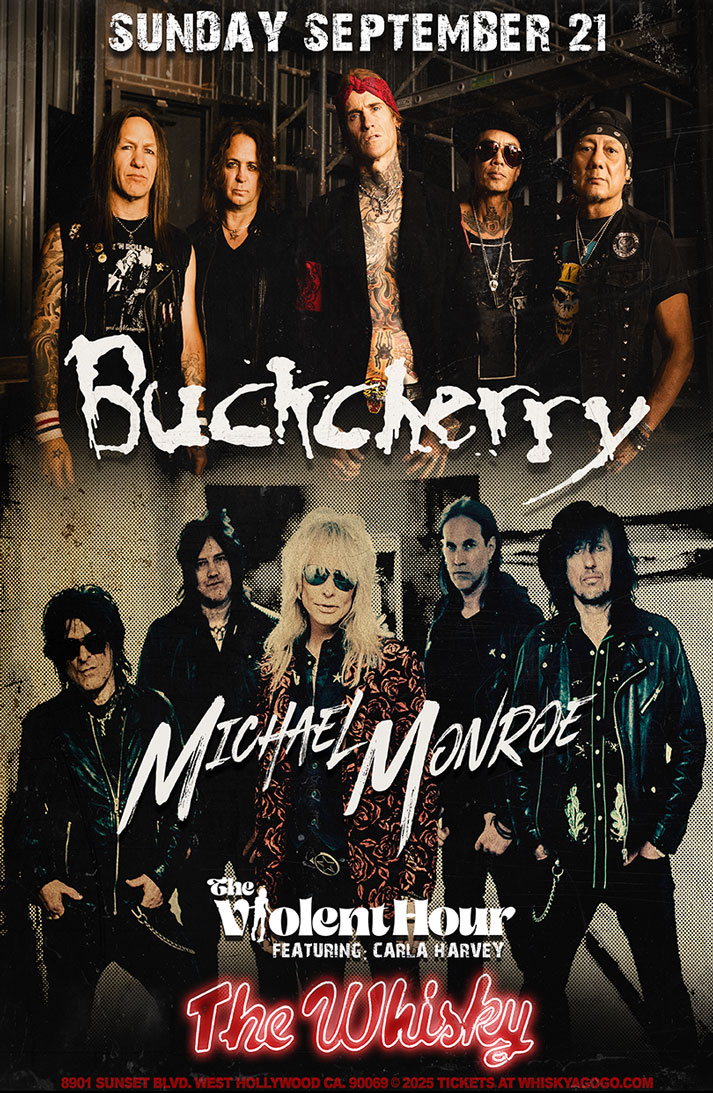 Buckcherry, Michael Monroe, The Violent Hour