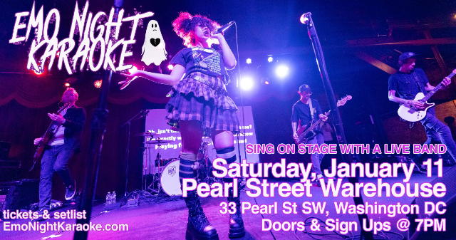 Emo Night Karaoke at Pearl Street Warehouse – Washington DC