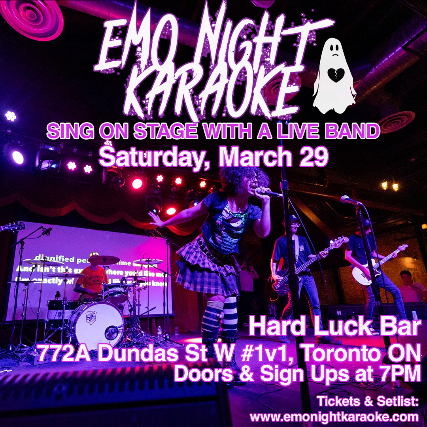 Emo Night Karaoke at Hard Luck Bar at Hard Luck Bar – Toronto, ON