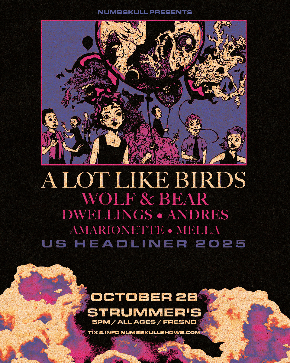 A Lot Like Birds, Wolf and Bear, Dwellings , Andres, Amarionette, Me...
