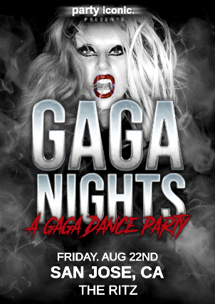 Gaga Nights – A Gaga Dance Party at The Ritz – San Jose, CA