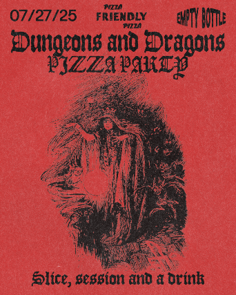 Dungeons and Dragons Pizza Party