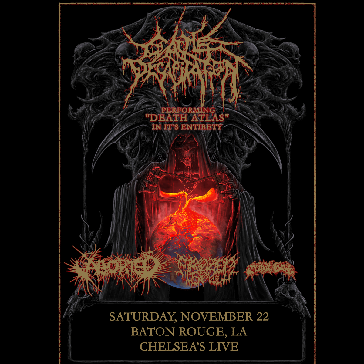 CATTLE DECAPITATION NO FEAR FOR TOMORROW NORTH AMERICAN TOUR 2...