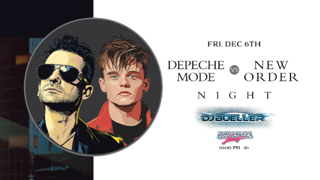 Depeche Mode vs. New Order Night at Thundercat Lounge – Phoenix, AZ