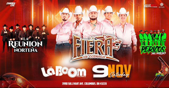 Fiera de Ojinaga en Columbus at La Boom Columbus – Columbus, OH