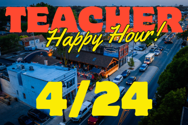 FITZGERALDS TEACHER HAPPY HOUR in SIDEBAR at FITZGERALDS SIDEBAR – Berwyn, IL
