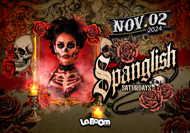 Spanglish Saturdays Day of the Dead at LaBoomNY at La Boom – Woodside, NY