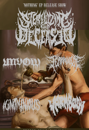 Sterilizing The Deceased, Unvow, Terra Vista, ignominious, Warm Body at The Foundry – Cleveland, OH