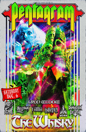 image of Pentagram , Iron Widow, Damnation in Death, Shark in the Water, Yama, Black Moon Lilith, Dymanic, Womb image of Pentagram , Iron Widow, Damnation in Death, Shark in the Water, Yama, Black Moon Lilith, Dymanic, Womb