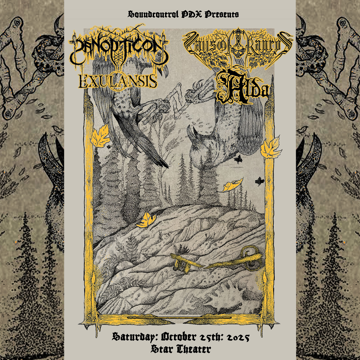 PANOPTICON with Falls of Rauros, Exulansis and Alda