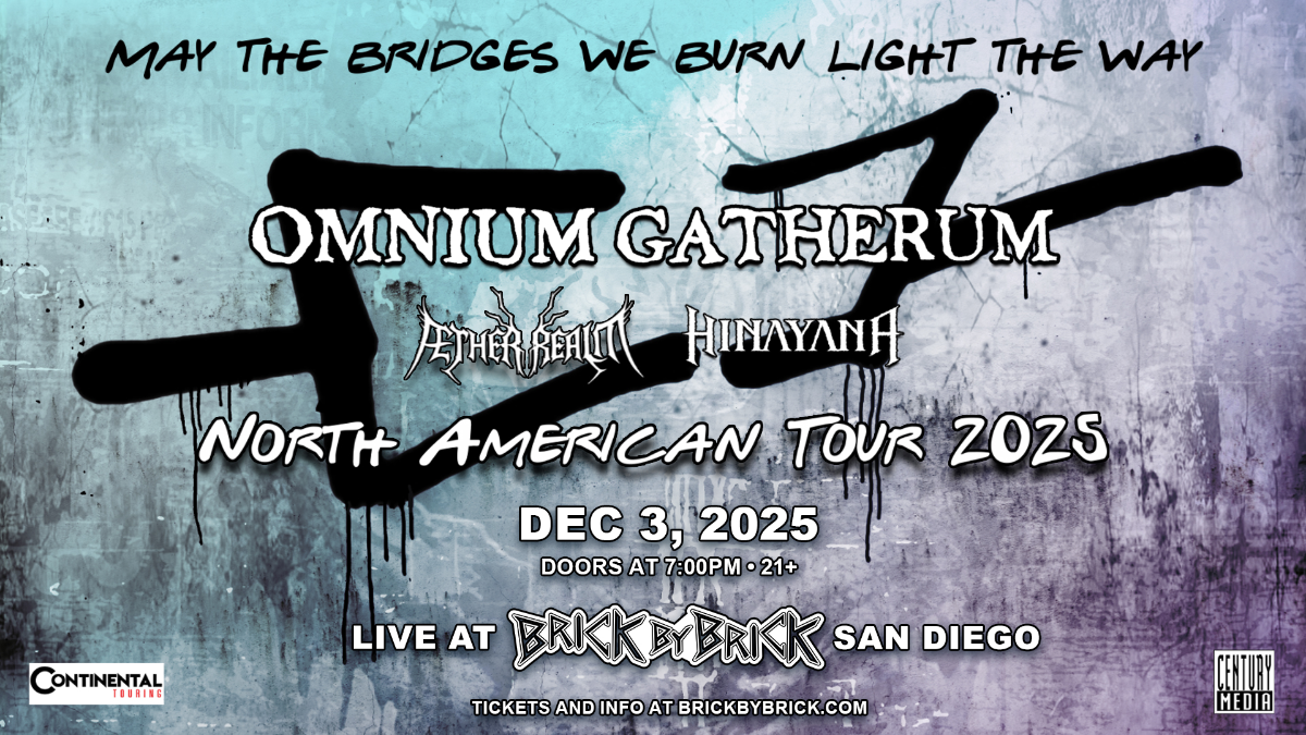 Omnium Gatherum with special guests at Brick by Brick