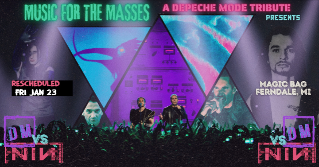 Image of Magic Bag Presents: D.M. vs NIN Image of Magic Bag Presents: D.M. vs NIN