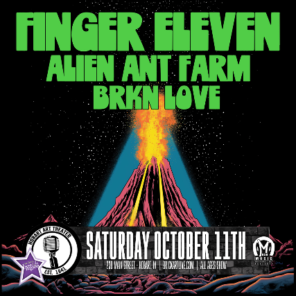 Finger Eleven & Alien Ant Farm at Hobart Art Theatre – Hobart, IN