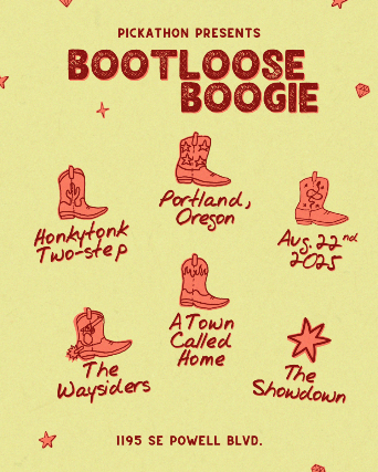 Bootloose Boogie with The Waysiders and A Town Called Home at Showdown Saloon – Portland, OR