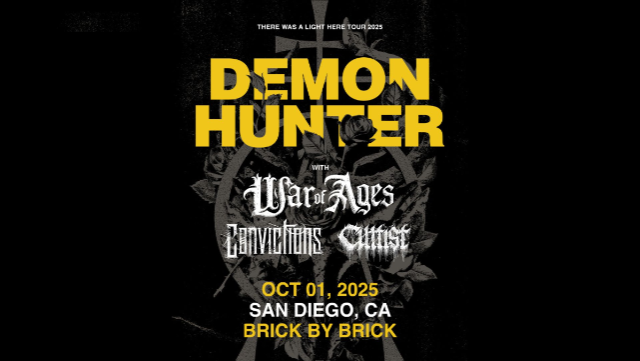 Demon Hunter – There Was a Light Here Tour at Brick by Brick Image