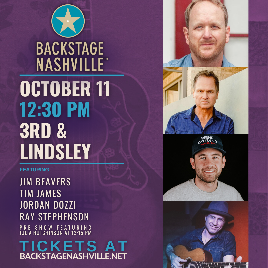 BACKSTAGE NASHVILLE! DAYTIME HIT SONGWRITERS SHOW