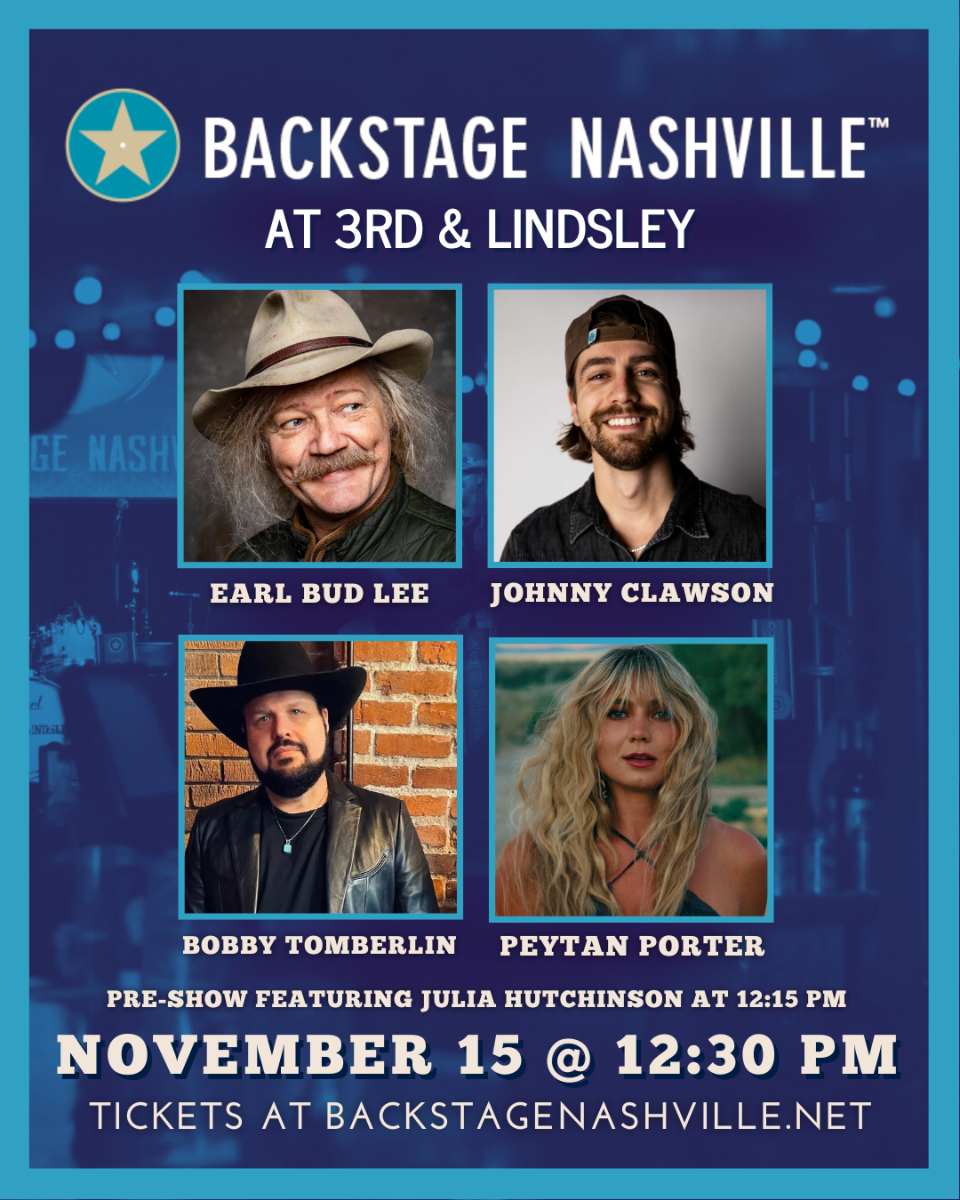 BACKSTAGE NASHVILLE! DAYTIME HIT SONGWRITERS SHOW