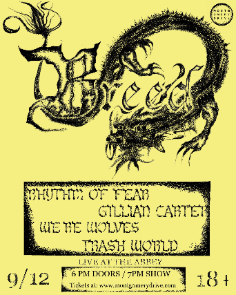BREED with Rhythm Of Fear, Gillian Carter, We’re Wolves, and Trash World at The Abbey – Orlando, FL