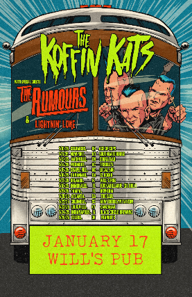 Koffin Kats, The Rumours, and Lightnin' Luke in Orlando