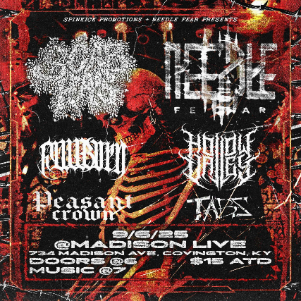 Needle//Fear and Scab Hag  - with special guests: Hollow Valley, Fullborn, Peasant Crown and TABZ