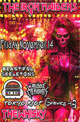 THE IRON MAIDENS-The World's Only All Female Tribute to Iron Maiden, Beautiful Skeletons, Driven Out, Wither, Blood Meridian, Graves-13