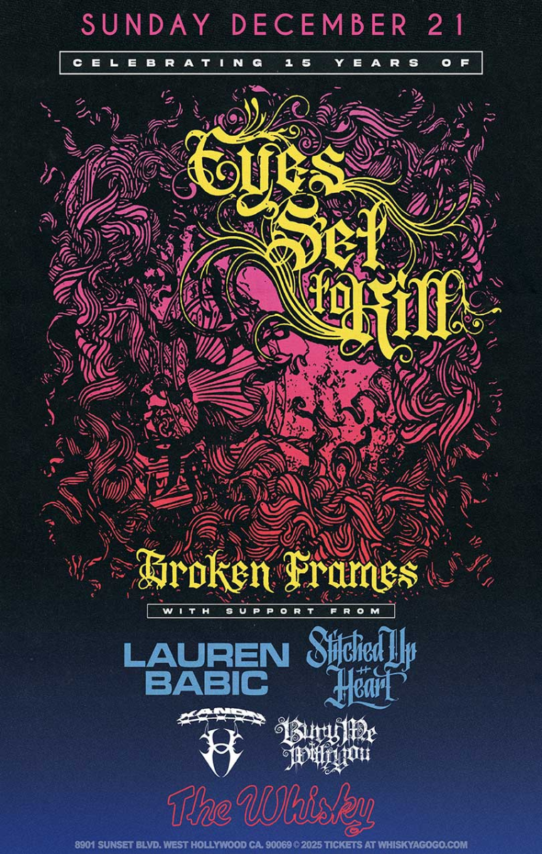 Eyes Set To Kill, Lauren Babic, Stitched Up Heart, Xanon, Bury Me With You