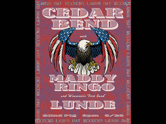Cedar Bend, Maddy Ringo, Lunde at Blind Pig – Ann Arbor, MI