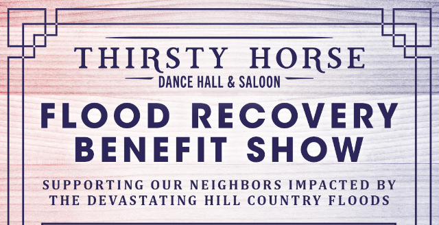 Flood Recovery Benefit Show for Kerrville