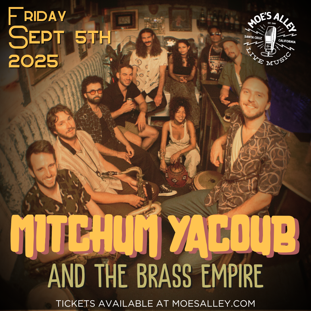Moe's Alley Presents: Mitchum Yacoub and The Brass Empire | event-image