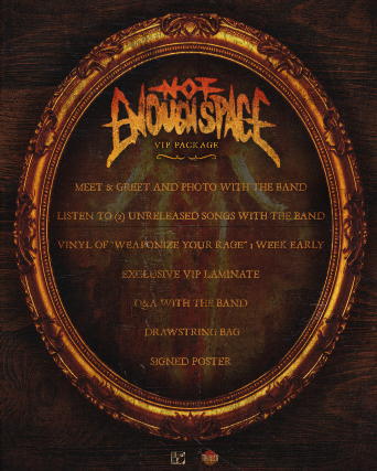 Not Enough Space VIP Upgrade in Tampa at The Orpheum – Tampa, FL