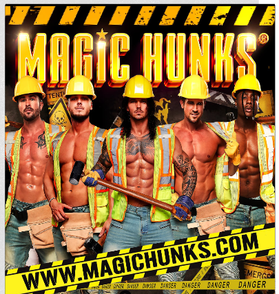 The Magic Hunks are coming back to 1175!! at Live at 1175 – Kansasville, WI