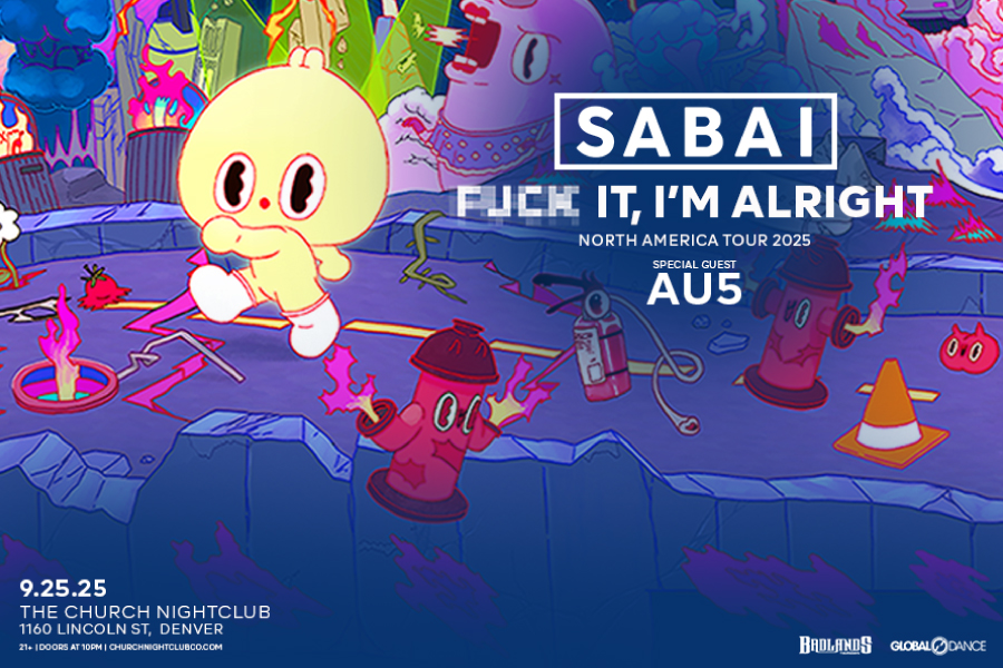 SABAI: I'M ALRIGHT TOUR