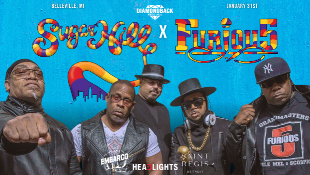 Sugar Hill Gang x Furious 5 at Diamondback Music Hall – Belleville, MI