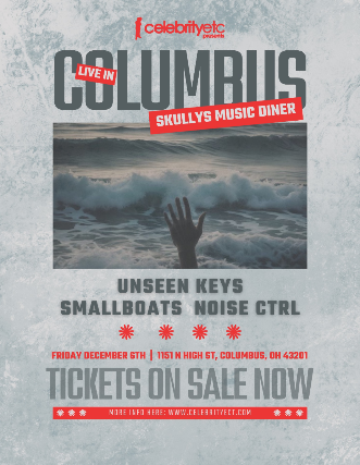 Unseen Keys * smallboats * Noise Ctrl at Skully’s Music Diner – Columbus, OH