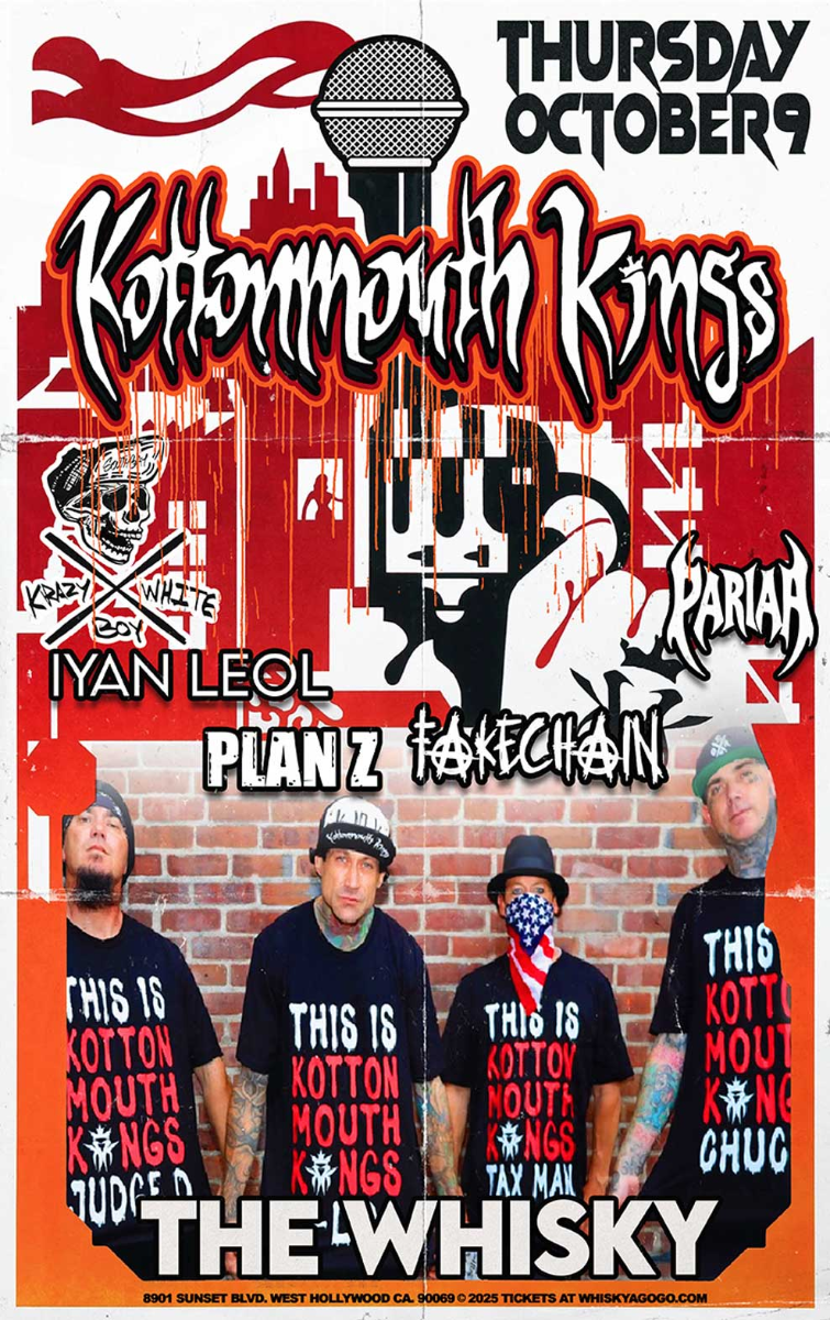 Kottonmouth Kings, Krazy White Boy, Fakechain, Iyan Leol, Pariah, Plan Z