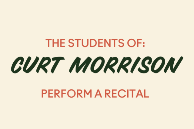 Curt Morrison’s Student Recital at FITZGERALDS NIGHTCLUB – Berwyn, IL